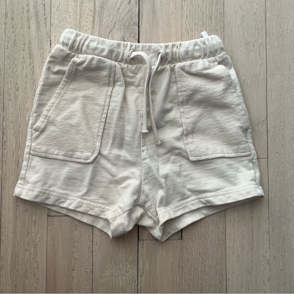 H&M Cream Athletic Shorts